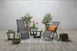 Garden Impressions - Sol Verstelbare Tuinstoel - Aluminium - Zwart -Buitentuin Winkel 1200x800 87