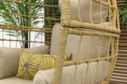 Lola Egg Relaxstoel - Natural Sand - Mand Stoel -Buitentuin Winkel 1200x800 94