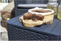 ALLIBERT Keter Luzon Opbergtafel - 39x39x43cm - Donkergrijs -Buitentuin Winkel 1200x801 1