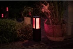 Philips Hue Impress Sokkellamp - Wit En Gekleurd Licht - Zwart - Laag -Buitentuin Winkel 1200x810 5
