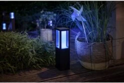 Philips Hue Impress Sokkellamp - Wit En Gekleurd Licht - Zwart - Laag -Buitentuin Winkel 1200x812 7