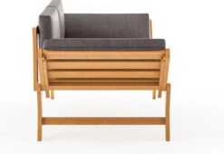Loungebank Tuin FSC Antraciet – Makkelijk Verstelbaar Lounge Bank Balkon – Tuinbank Lounge Hardhout FSC – Perfecthomeshop -Buitentuin Winkel 1200x824 3
