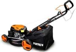 FUXTEC Grasmaaier Benzine - 46cm - Zelfrijdend / Zelftrekkend / Achterwielaandrijving - Mulchfunctie - Opvangbak 50L - FX-RM4646 -Buitentuin Winkel 1200x828 4
