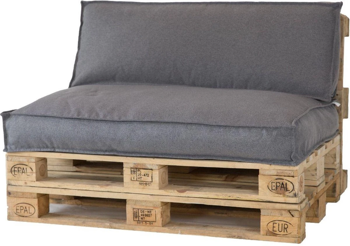 2L Home & Garden Rugkussen Metro Lounge Grijs - 120 X 40cm 3 2L Home & Garden Rugkussen Metro Lounge Grijs - 120 X 40cm