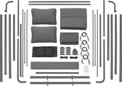 Schommelbank / Ligbank Kassandra - Donkergrijs -Buitentuin Winkel 1200x846 1