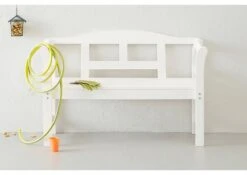 SenS-Line Friesen Tuinbank - Hout - Wit -Buitentuin Winkel 1200x848 1