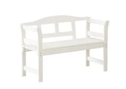 SenS-Line Friesen Tuinbank - Hout - Wit -Buitentuin Winkel 1200x848