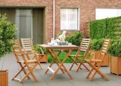 Houten Plantenbak Met Wieltjes 50x50 - Geolied Duurzaam FSC Acaciahout – Bloembak Buiten - Plantenbakken Buiten - Perfecthomeshop -Buitentuin Winkel 1200x857 12