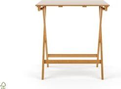 Bistro Set Hout Balkonset FSC – Patio Set Tuin – Houten Frans Tuinsetje – Kleine Tuinset – Complete Kleine Balkon Tafelset Met Gratis Bijzettafel – Hardhout FSC Balkonstoelen & Balkon Tafel - Tuintafel En Stoelen - Bistroset Van Hout – Balcony Set -Buitentuin Winkel 1200x884