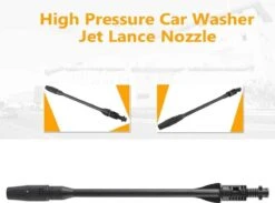 Merkloos 140 Bar Hogedrukspuitlans - Hogedrukreiniger Kärcher-opzetstuk - Verstelbare Sproeikop Voor Karcher Hogedrukreiniger - Accessoire Voor Karcher K1 K2 K3 K4 K5 K6 K7 -Buitentuin Winkel 1200x889 2