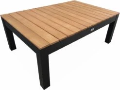 Loungeset 5 Plaatsen Van Aluminium En Eucalyptus – NAZCA – Antraciet Structuur, Lichtgrijs Kussens 20 Loungeset 5 Plaatsen Van Aluminium En Eucalyptus – NAZCA – Antraciet Structuur, Lichtgrijs Kussens -Buitentuin Winkel 1200x899 19