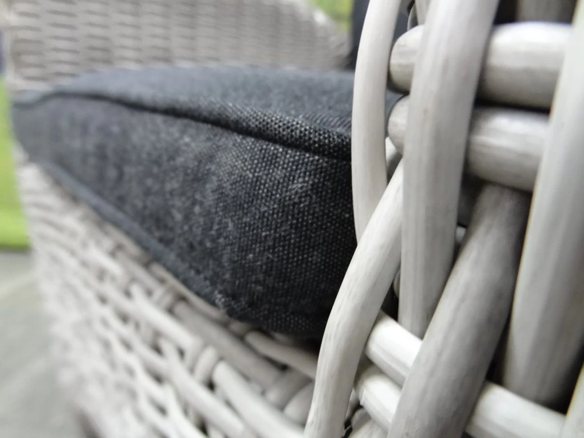 Menorca Dining Tuinstoel Verstelbaar Wit Grijs 8 Menorca Dining Tuinstoel Verstelbaar Wit Grijs - Afbeelding 6