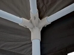 Garden Royal Partytent 3x3m Grijs Met 2 Zijwanden -Buitentuin Winkel 1200x901 7