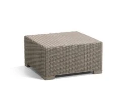 Allibert California Loungeset - 5 Personen - Cappuccino -Buitentuin Winkel 1200x913