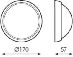 Prilux “Masne SENSOR” Wandlamp LED | 8W - 586lm - 3000K | Voor Binnen En Buiten | Met Bewegingssensor | Kleur Wit -Buitentuin Winkel 1200x933 8