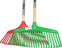 Synx Tools Gazonhark Bladhark 23 Tanden Hark - Harken - Grashark- Gazon - Kunststof Blauw/groen -Met Steel 120cm -Buitentuin Winkel 1200x947 2