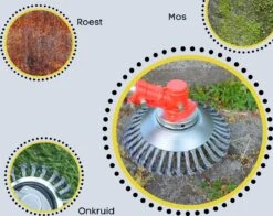 Merkloos Onkruidborstel Voor Bosmaaier | 200mm 20 Cm Staalborstel Nieuw | Universele Onkruidborstel 200 Mm - Onkruidverwijderaar - Voegenborstel - Grastrimmer -Buitentuin Winkel 1200x954 4