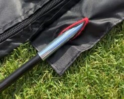 Luxe Parasolhoes Met Rits En Stok Voor Zweefparasol | 265 X 70 Cm | Waterdicht | Rits En Stok | Geschikt Voor Parasol Van 300 Cm | Zwart -Buitentuin Winkel 1200x959