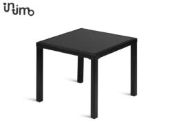 Intimo Ligbeddenset + Tafel - Zwart - 163x60x65/45x45x40 -Buitentuin Winkel 1200x960 2