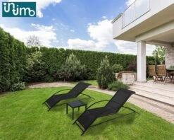 Intimo Ligbeddenset + Tafel - Zwart - 163x60x65/45x45x40 -Buitentuin Winkel 1200x960 5