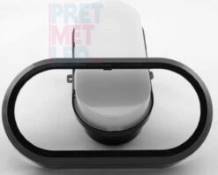 V-Tac Zwarte Ovale LED Plafondlamp Klein -Buitentuin Winkel 1200x964 6