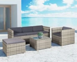 Loungeset Punta Cana - L - Polyrotan -Buitentuin Winkel 1200x970 1