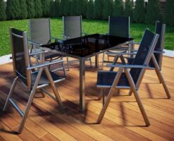 Tuinstoel Standenstoel Aluminium Antraciet 7 Standen Per 2 Stuks 11 Tuinstoel Standenstoel Aluminium Antraciet 7 Standen Per 2 Stuks -Buitentuin Winkel 1200x971