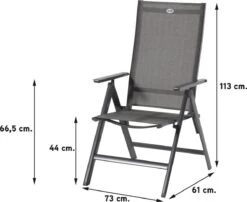 Hartman Aruba Aluminium Tuinstoel - Antraciet Verstelbaar -Buitentuin Winkel 1200x983 2