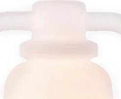 QAZQA Storm - Moderne LED Dimbare Staande Buitenlamp | Staande Lamp Voor Buiten Met Dimmer - 1 Lichts - H 300 Mm - Wit - Buitenverlichting -Buitentuin Winkel 1200x984 4