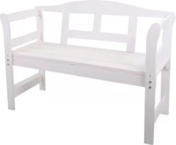 SenS-Line Friesen Tuinbank - Hout - Wit -Buitentuin Winkel 1200x992 1