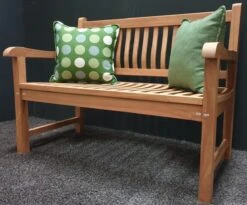 Merkloos TIERRA | Tuinbank Van Teak Comfort Plus + | 150 Cm - 3-Persoons / 3-Zits | Naturel / Original | BONANY Luxe | Geschuurd & Olie Op Waterbasis | Klassiek & Traditioneel | Stevig | Tuinzetel | Bank Voor Tuin -Buitentuin Winkel 1200x997