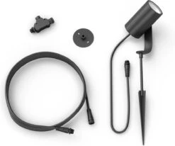 Philips Hue Lily Tuinspot - Wit En Gekleurd Licht - 1-spot - Zwart - Laagspanning - Uitbreiding -Buitentuin Winkel 1200x999 3