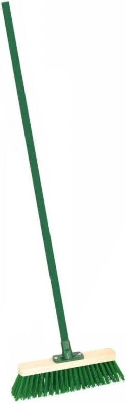 Benson Groene Straatbezem Met Afschroefbare Steel -Buitentuin Winkel 376x1200