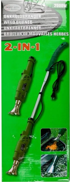 Hofftech Weed Burner Elektrische Onkruidbrander - 2000W - Max. 600 °C - BBQ Aansteker -Buitentuin Winkel 467x1200 2