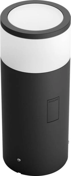 Philips Hue Calla Sokkellamp - Wit En Gekleurd Licht - Zwart - Laag - Laagspanning - Uitbreiding -Buitentuin Winkel 483x1200