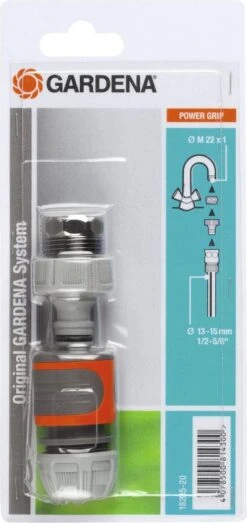 Gardena Koppeling Set Snelaansluitstukken Kraanstuk, Slangstuk En Draadadapter 4078500010269 -Buitentuin Winkel 567x1200