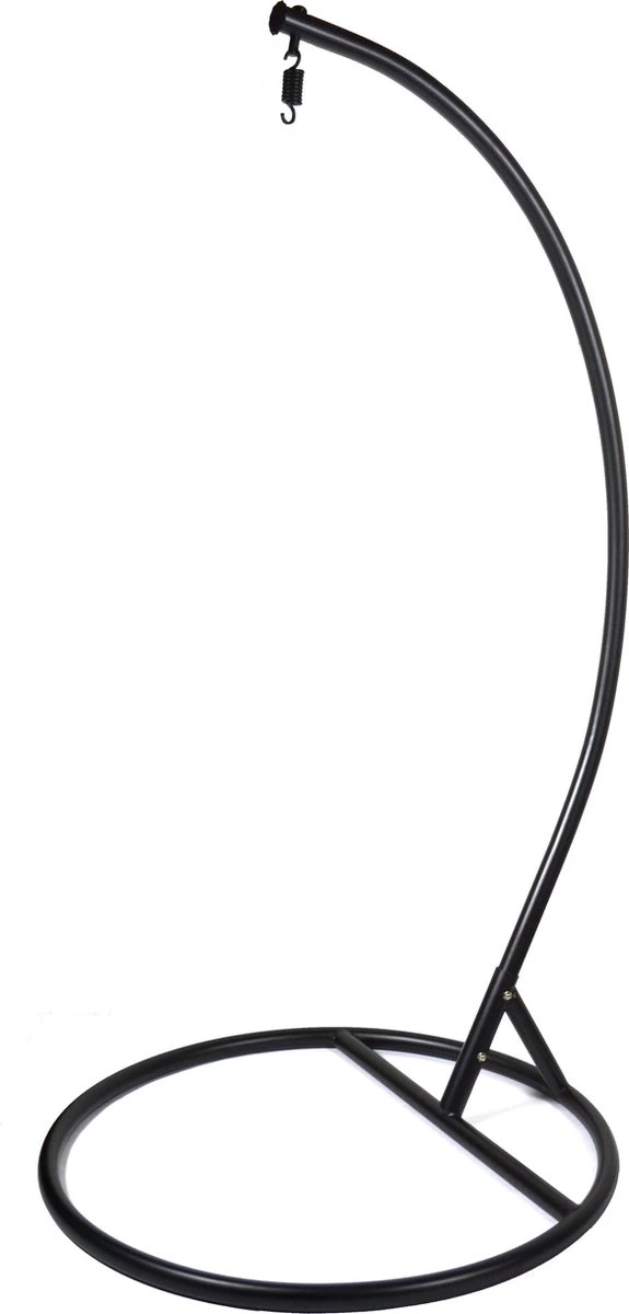 Rijoka Frame Standaard Voor Hangstoel - Zwart - Large 3 Rijoka Frame Standaard Voor Hangstoel - Zwart - Large