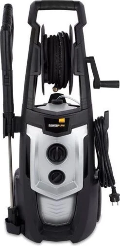 Powerplus POWXG90425 Hogedrukreiniger - 2500W - Max. 195 Bar - 468 L/h - Incl. 8m Slang, Terrasreiniger En Accessoires - Reiniger Voor Auto, Fiets En Meubelen -Buitentuin Winkel 586x1200