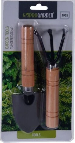 Pro Garden Schep En Hark Mini - Kinderen - Kamerplanten - Tuingereedschapsetje - Tuinieren -Buitentuin Winkel 629x1200
