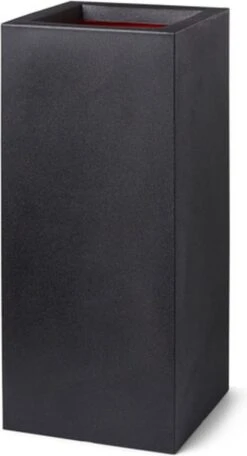 Capi Europe - Bloempot Rechthoek Smooth NL - 36x36x79 - Zwart - Voor Binnen En Buiten - KBL952 29 Capi Europe - Bloempot Rechthoek Smooth NL - 36x36x79 - Zwart - Voor Binnen En Buiten - KBL952 -Buitentuin Winkel 650x1200