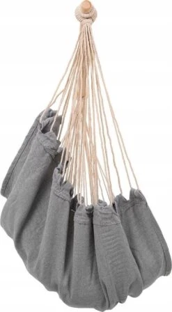 RENALUX Hangstoel Buiten En Binnen - Hangstoel Voor Binnen - Hangstoel Zonder Standaard - Hangstoel Cocoon - Gratis 2 Zachte Kussens - 150 KG - Grijs -Buitentuin Winkel 661x1200