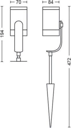 Philips Hue Lily Tuinspot Starterspakket - Prikspot White And Color Ambiance - Prikspots Voor Buiten - Tuinverlichting - 2 Spots - Zwart -Buitentuin Winkel 673x1200 3