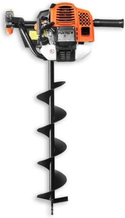FUXTEC Grondboor Benzine Incl. 100/150/200mm Hulpstukken - 62cc - FX-EB162 -Buitentuin Winkel 686x1200