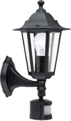 EGLO Laterna 4 Wandlamp - Voor Buiten - Met Sensor - 1 Lichts - Zwart -Buitentuin Winkel 706x1200 1