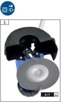 Borg Elektrische Onkruidborstel - 400 Watt - Inclusief 2 Borstels - -Buitentuin Winkel 713x1200 1