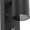 HOFTRONIC - Mason LED Wandlamp Met Bewegingssensor En Schemerschakelaar - GU10 Fitting - Downlight IP44 Voor Binnen En Buiten - Sensor Lamp -Buitentuin Winkel 713x1200 2