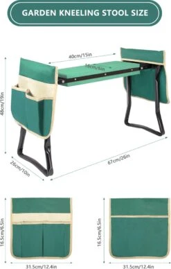 Uten - Kniebankje Tuin - Knie Steun - Tuinkruk Inklapbaar - Kniesteun Tuinieren - Kniekussen - Tot 150 Kg - Groen 27 Uten - Kniebankje Tuin - Knie Steun - Tuinkruk Inklapbaar - Kniesteun Tuinieren - Kniekussen - Tot 150 Kg - Groen -Buitentuin Winkel 763x1200