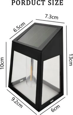 Solar Wandlamp-Tuinverlichting Op Zonne-energie Energie -Schutting Wandverlichting- Solar Buitenverlichting- Led Verlichting - Duurzaam- -Buitentuin Winkel 764x1200 1