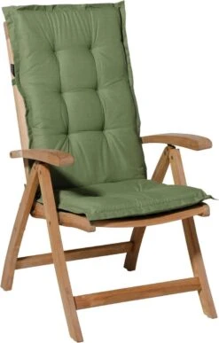 Madison Tuinstoelkussen Hoge Rug Basic Groen -Buitentuin Winkel 765x1200