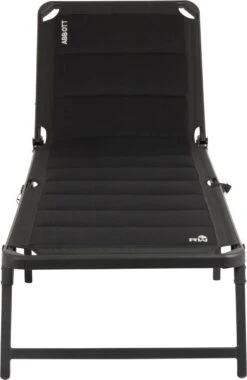 Redwood Abbott Ligbed - Stretcher/ligbedden - Inklapbaar - Zwart -Buitentuin Winkel 781x1200